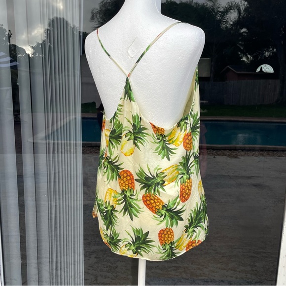 L’Agence Kylee Racerback Tank in Pineapple Size Medium - Picture 9 of 16